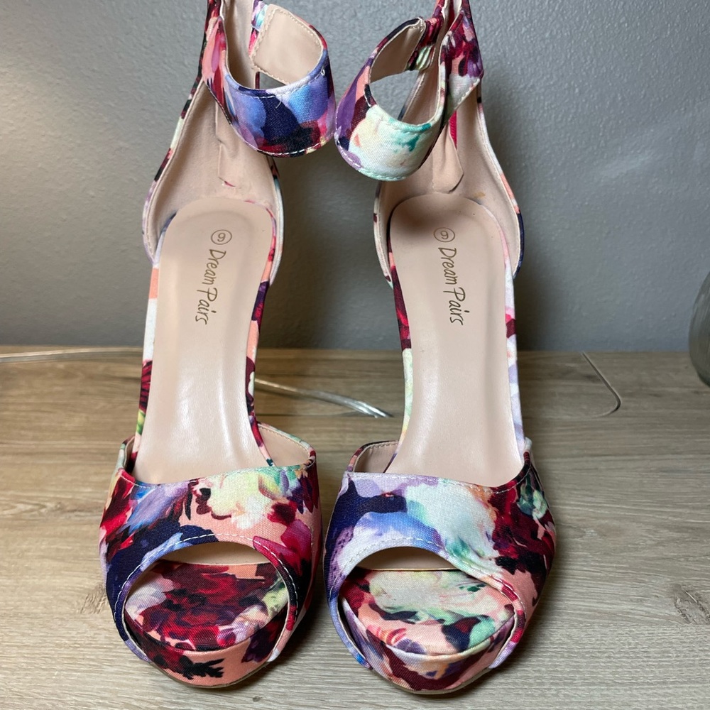 Dream Paris Women High Heel Sandals Ankle Strap Stiletto Pumps
